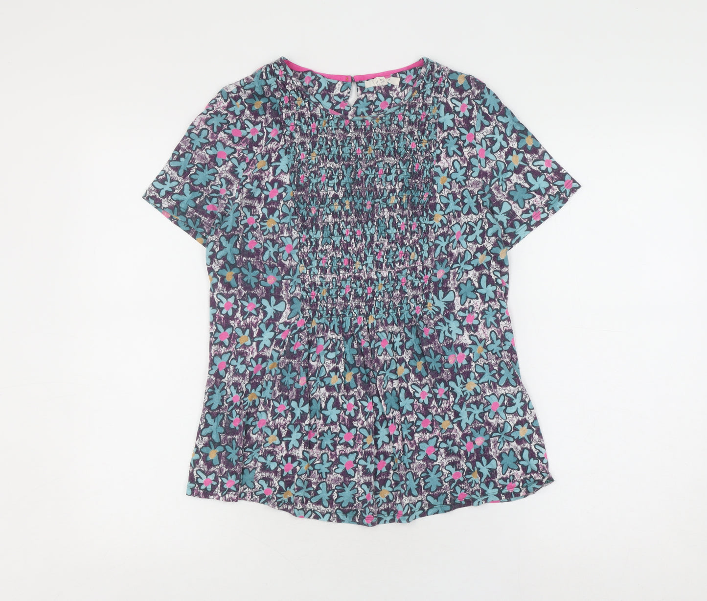 White Stuff Women's Floral Blouse Size 10