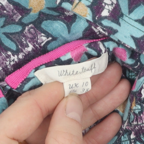 White Stuff Women's Floral Blouse Size 10