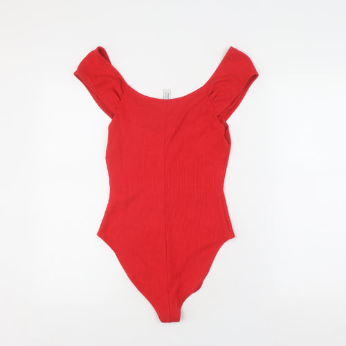Women's Red Off the Shoulder T-Shirt, S, & Other Stories