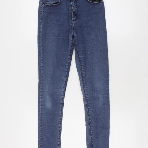 DKY JNS Women's Blue Skinny Jeans, Size 6, High-Rise