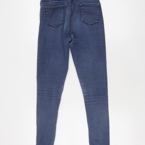 DKY JNS Women's Blue Skinny Jeans, Size 6, High-Rise
