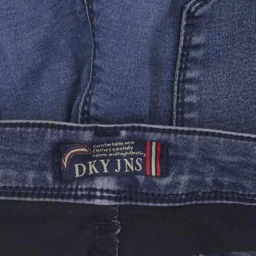 DKY JNS Women's Blue Skinny Jeans, Size 6, High-Rise