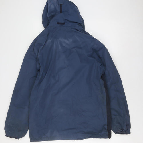 Regatta Men's Blue Hooded 3-in-1 Jacket, M, Regular Fit