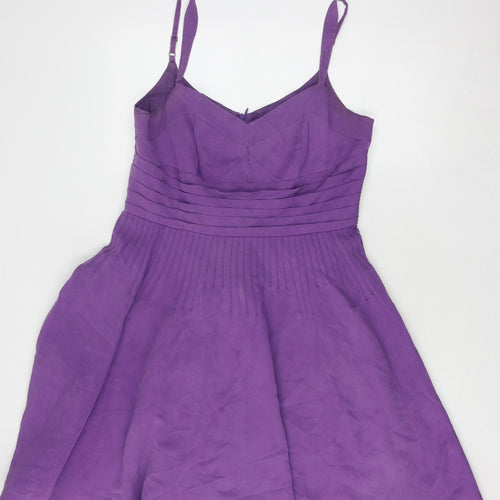 Principles Women's Purple A-Line Knee Length Dress
