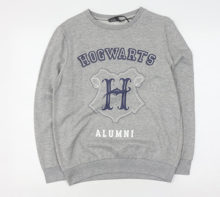 Harry Potter Grey Unisex Pullover Sweatshirt S