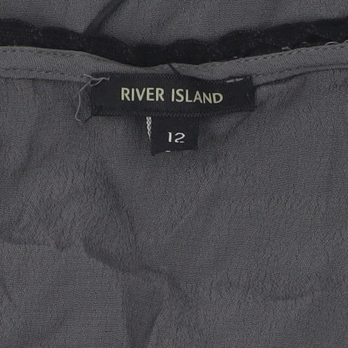 River Island Women's Grey Camisole Size 12