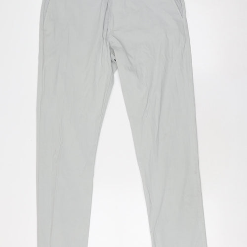 J.Crew Grey Slim Stretch Trousers Unisex Size 33