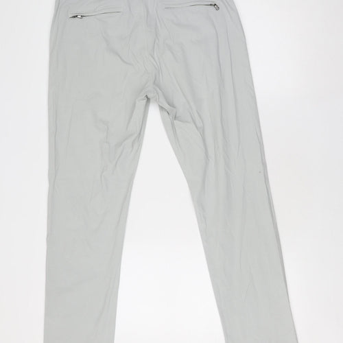 J.Crew Grey Slim Stretch Trousers Unisex Size 33