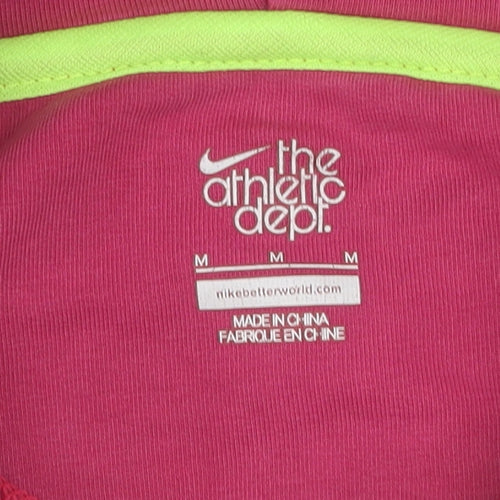 Nike Women's Pink Hooded Track Jacket M