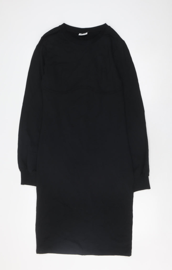 Noisy May Women's Black Cotton Dress, Size S