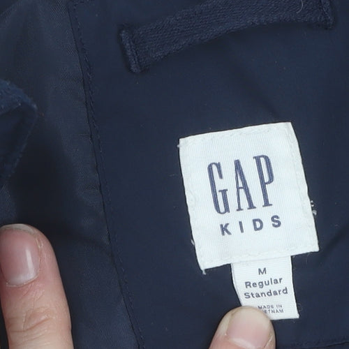 Gap Boys Blue Puffer Jacket 8-9 Years Sleeveless Winter Warm