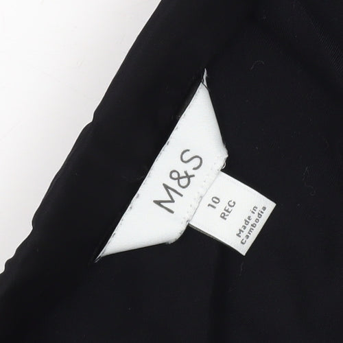 Marks and Spencer Women's Black Long Skirt Size 10