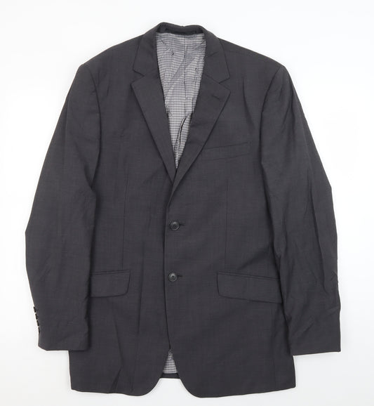 Ben Sherman Men's Grey 40R Suit Jacket