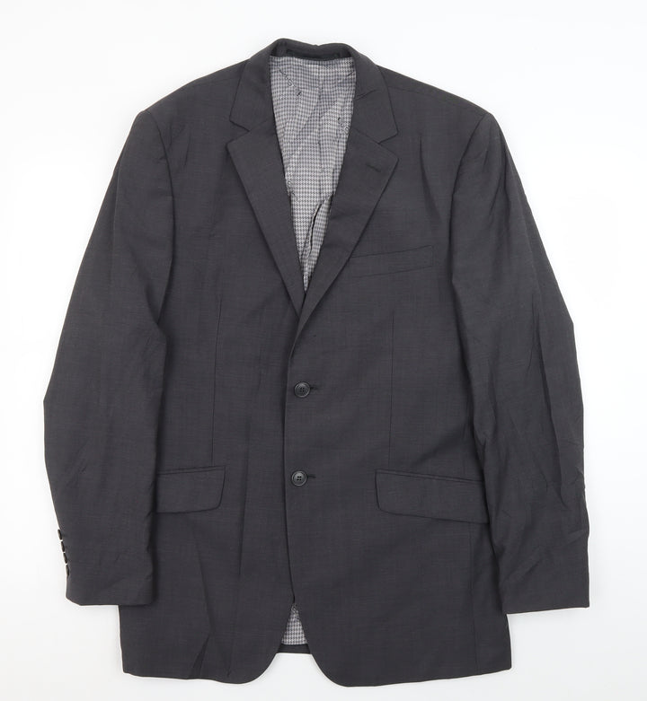 Ben Sherman Men's Grey Suit Jacket, size 40 Chest (uk).