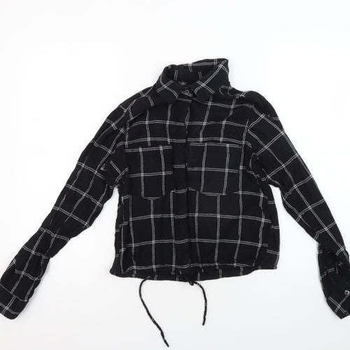 Abercrombie & Fitch Women's XS Black Check Shirt