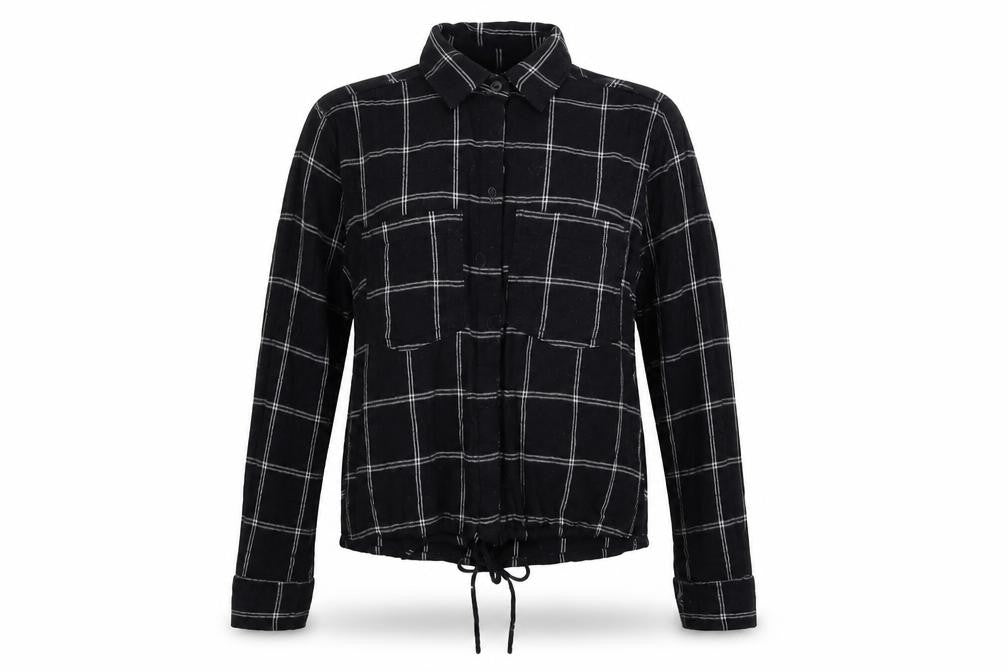 Abercrombie & Fitch Women's XS Black Check Shirt