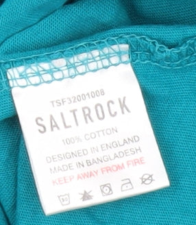Saltrock Boys Blue Graphic Print T-Shirt, Size 11-12, Casual