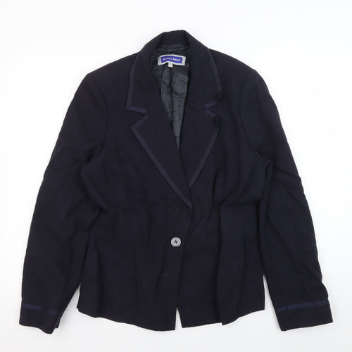 Austin Reed Women's Black Suit Jacket Size 14, Formal Elegance
