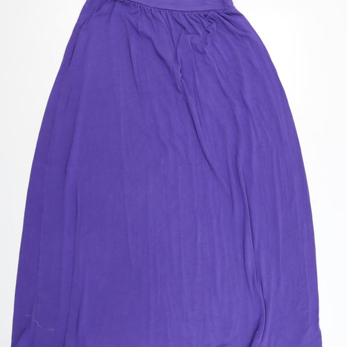 Boden Women's Purple Long Skirt, UK 20, Viscose Blend