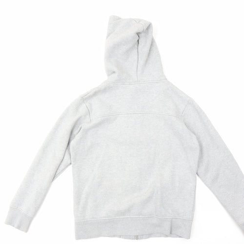 McKenzie Boys Grey XL Hoodie with Button Accents