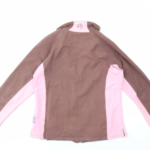 Rydale Women's Brown Pink Jacket L Activewear