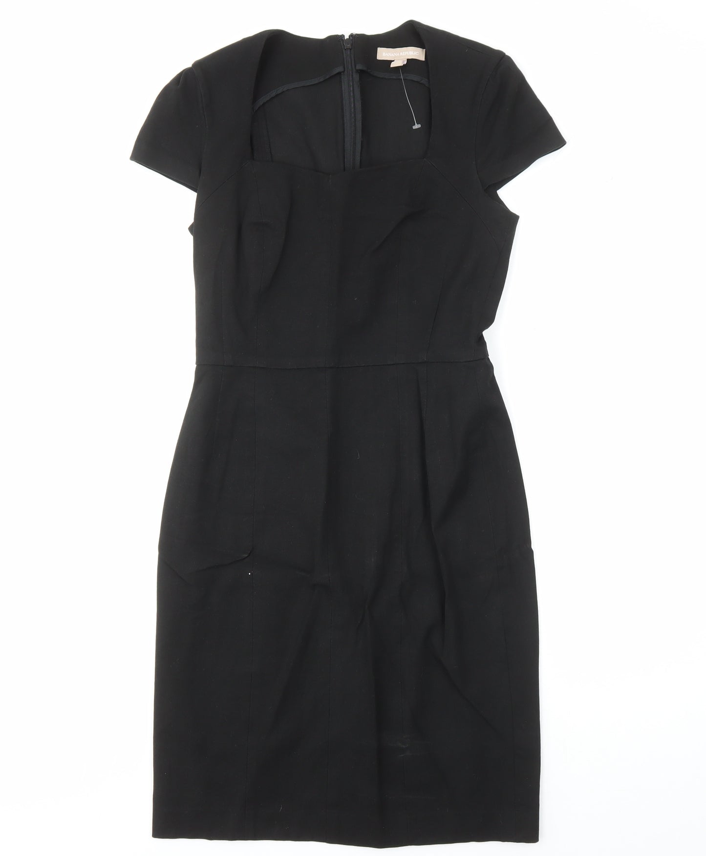 Banana Republic Women's Black Sheath Dress Size 6