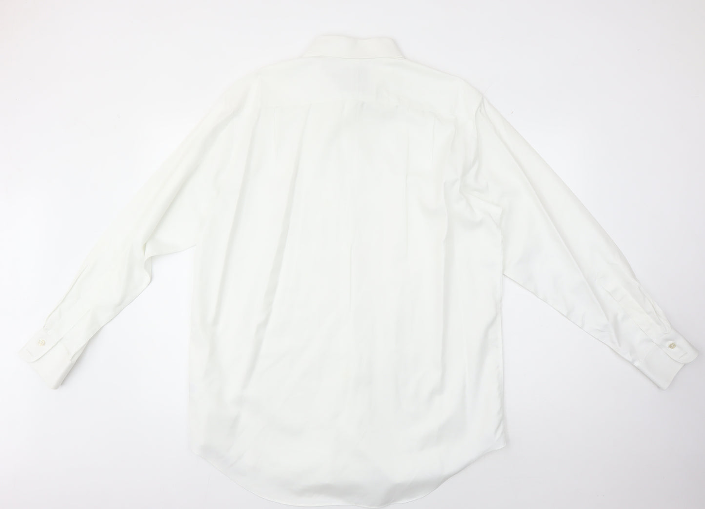 Charles Tyrwhitt Men's White Classic Dress Shirt 16.5