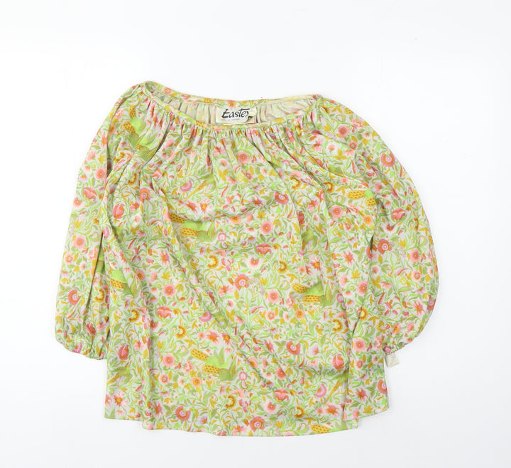 Eastex Women's Multicoloured Floral Blouse Size 16