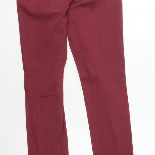 Fat Face Women's Red Chino Trousers Size 8