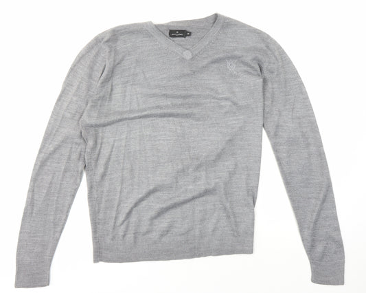 Jeff Banks Men's Grey Pullover Jumper M