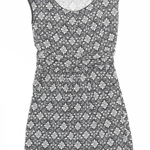 Sole Society Women's Black Shift Dress M Spring