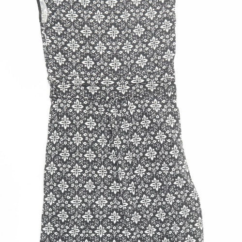 Sole Society Women's Black Shift Dress M Spring