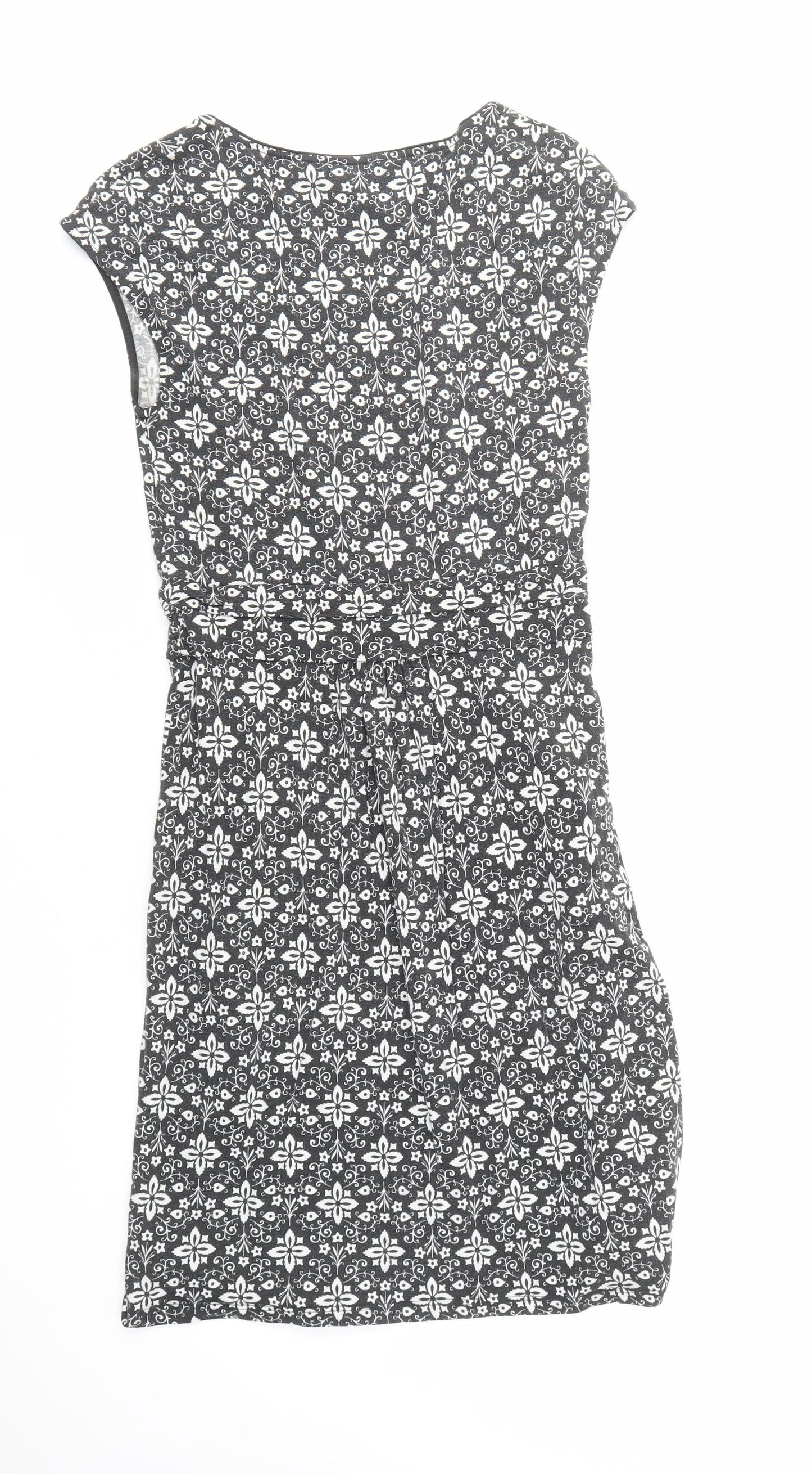 Sole Society Women's Black Shift Dress M Spring