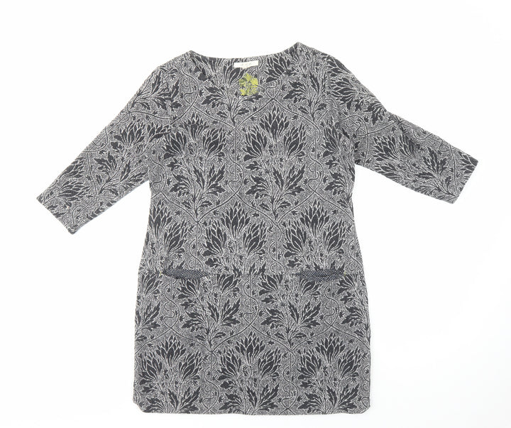 White Stuff Women's Black Shift Dress UK 10