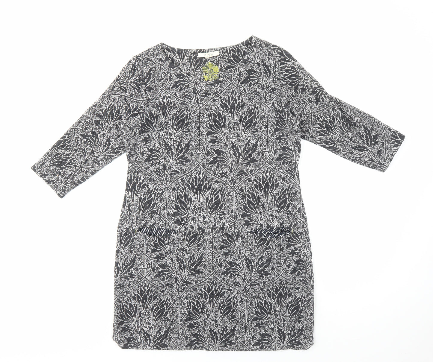 White Stuff Women's Black Shift Dress UK 10