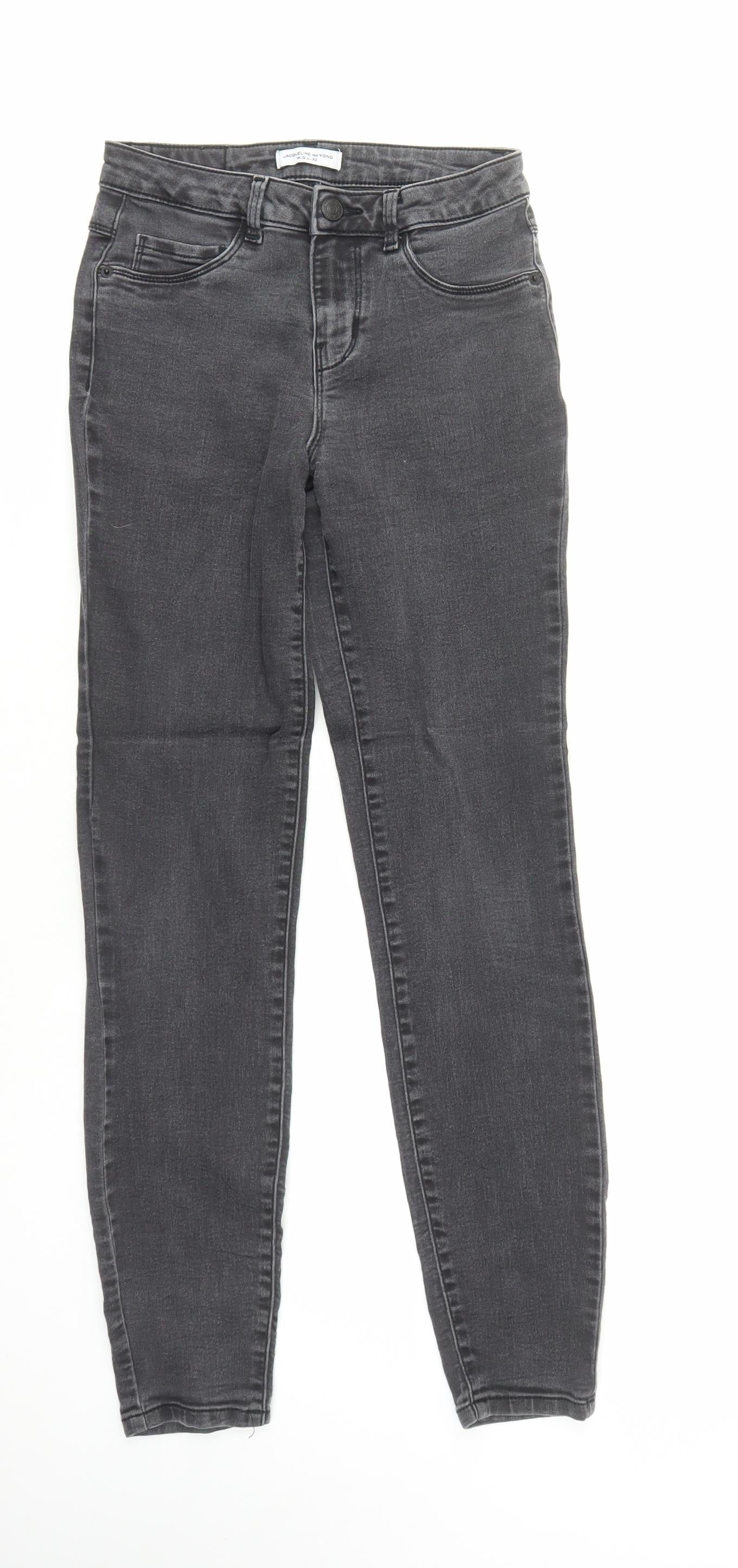 Jacqueline de Yong Women's Grey Skinny Jeans Size 32