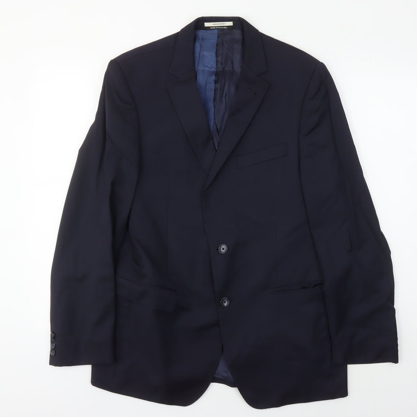 Van Gils Men's Blue Blazer, Size 40R, Business Wear