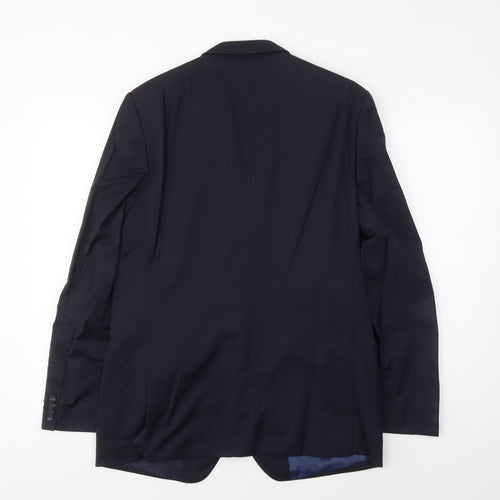 Van Gils Men's Blue Blazer, Size 40R, Business Wear