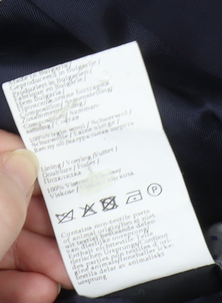 Van Gils Men's Blue Blazer, Size 40R, Business Wear