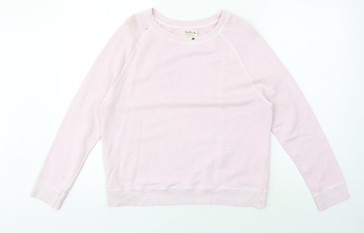 Hush Women's Pink XS Pullover Sweatshirt