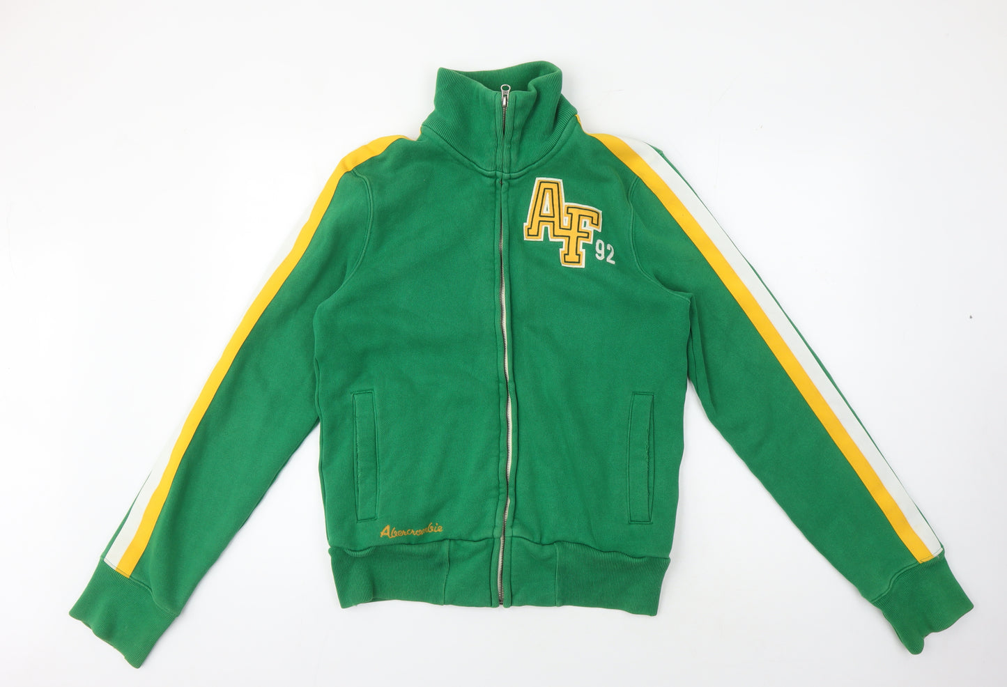 Abercrombie & Fitch Green Men's Small Track Jacket