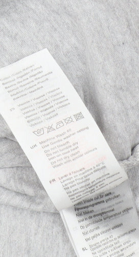 SoulCal & Co Men's Grey Polo Shirt Size M