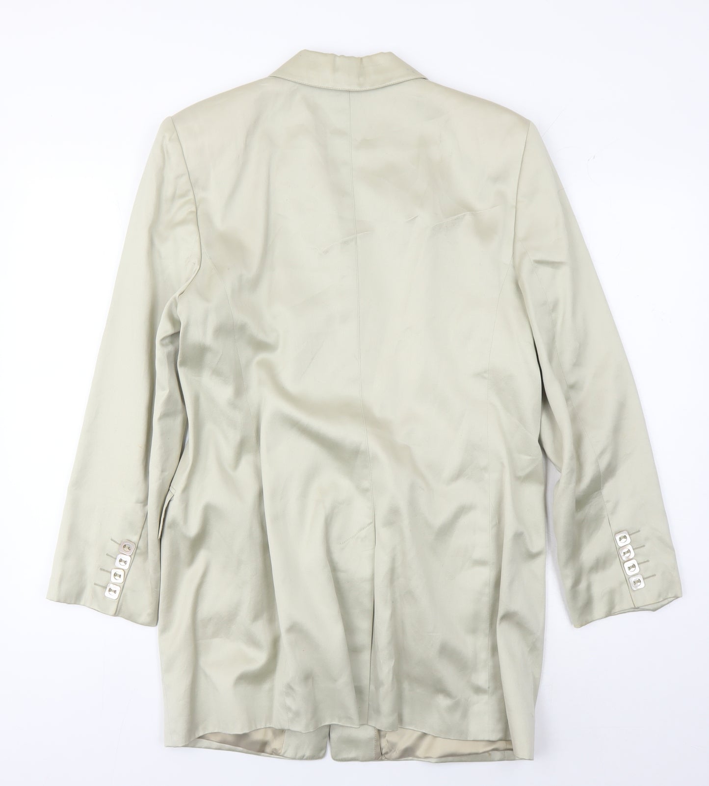 Jaeger Women's Beige Classic Blazer, Size 14, Business Casual