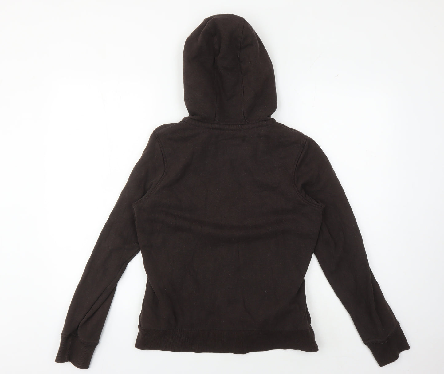 Mantaray Women's Brown Full Zip Hoodie Size 10