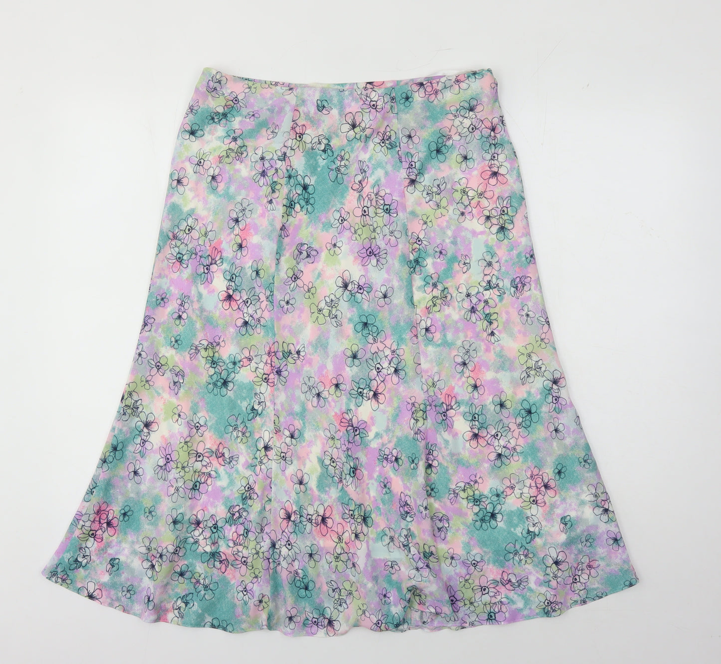 Honor Millburn Women's Multicoloured A-Line Skirt