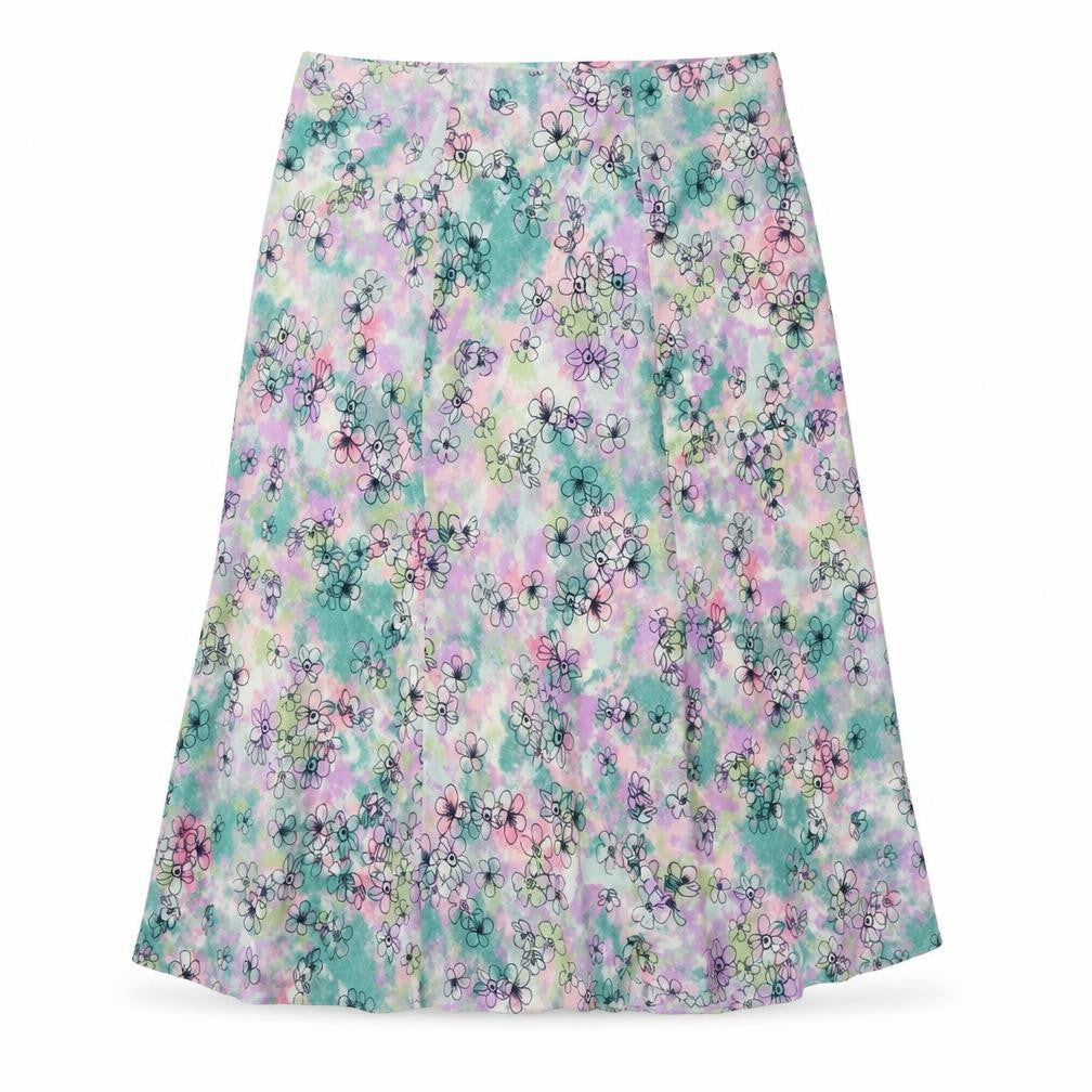 Front view of Honor Millburn Women's Multicoloured A-Line Skirt
