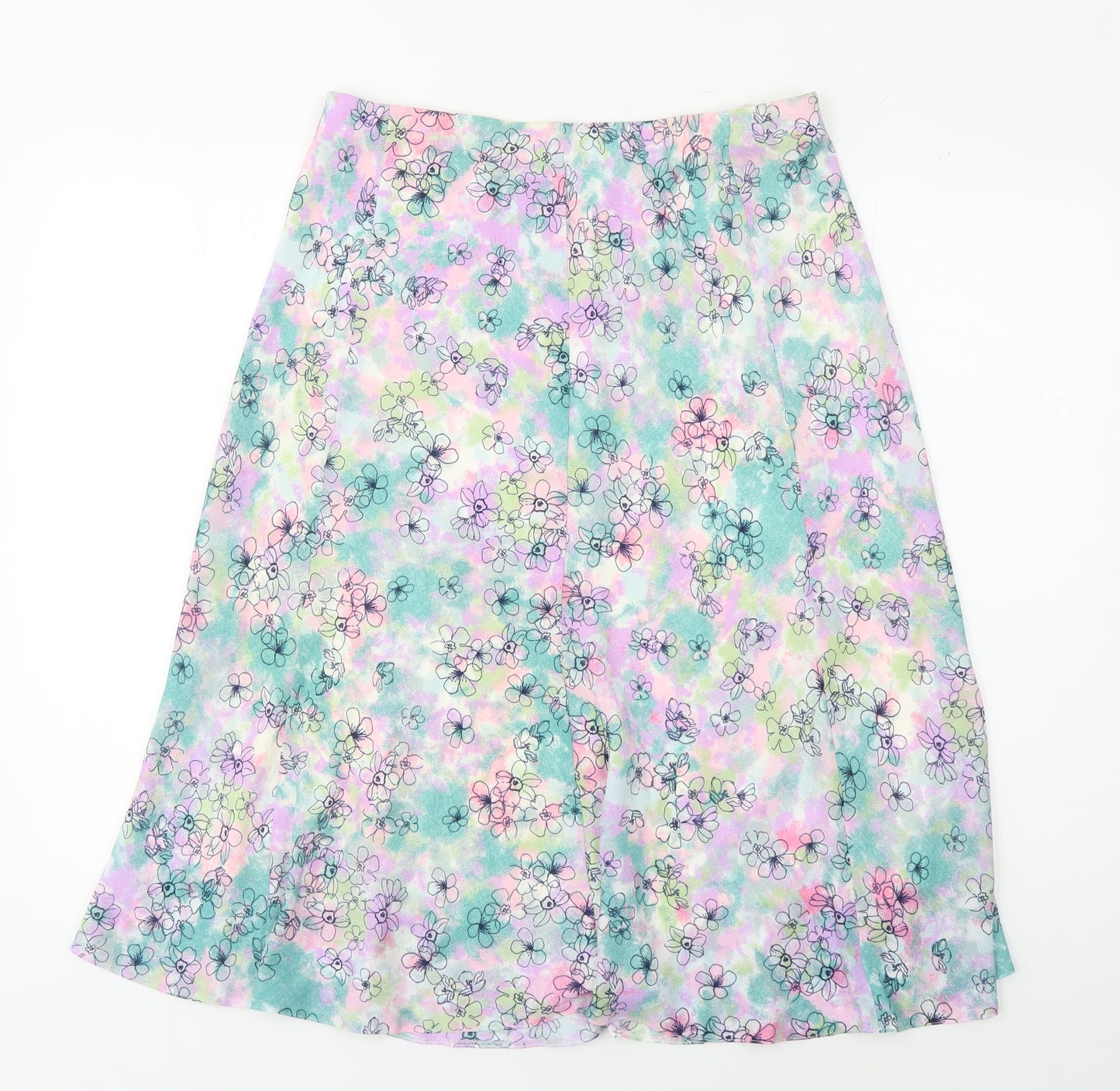 Honor Millburn Women's Multicoloured A-Line Skirt
