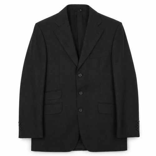 Aquascutum Men's Black Blazer, Size 38R, Elegant & Formal