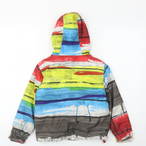 Billabong Boys Multicoloured Puffer Jacket, Size 6, Hooded