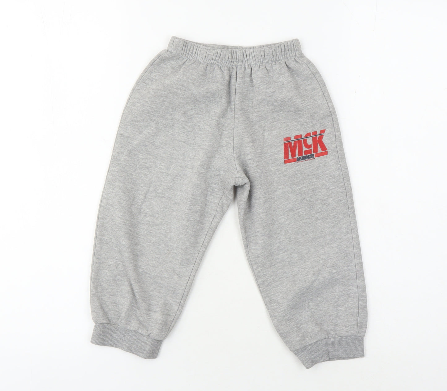 McKenzie Unisex Baby Grey Jogger Trousers 24 Months Casual